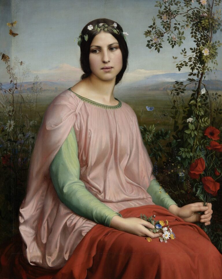 Fleur des champs, Louis Janmot, 1845