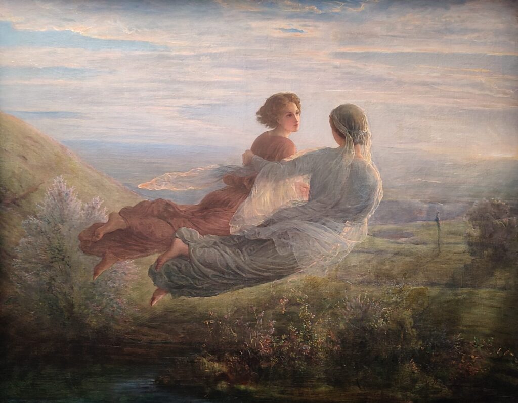 Le vol de l'âme, XVI, Poème de l'âme, Louis Janmot, 1852