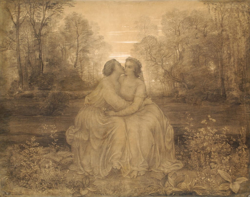Amour, IV, Poème de l'âme, Louis Janmot,1861