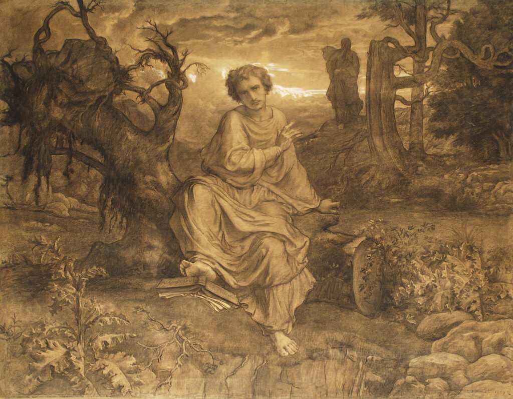 Sans Dieu, IX, Poème de l'âme, Louis Janmot, 1867