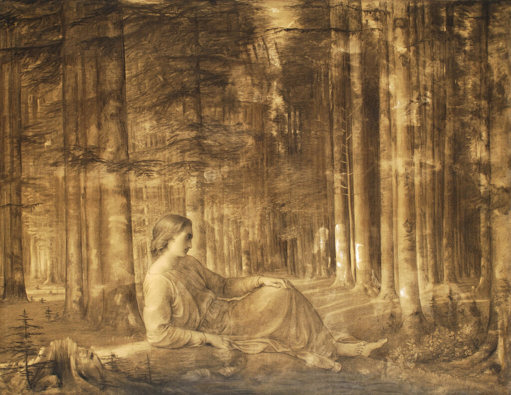 Solitude, I, Louis Janmot, 1861,